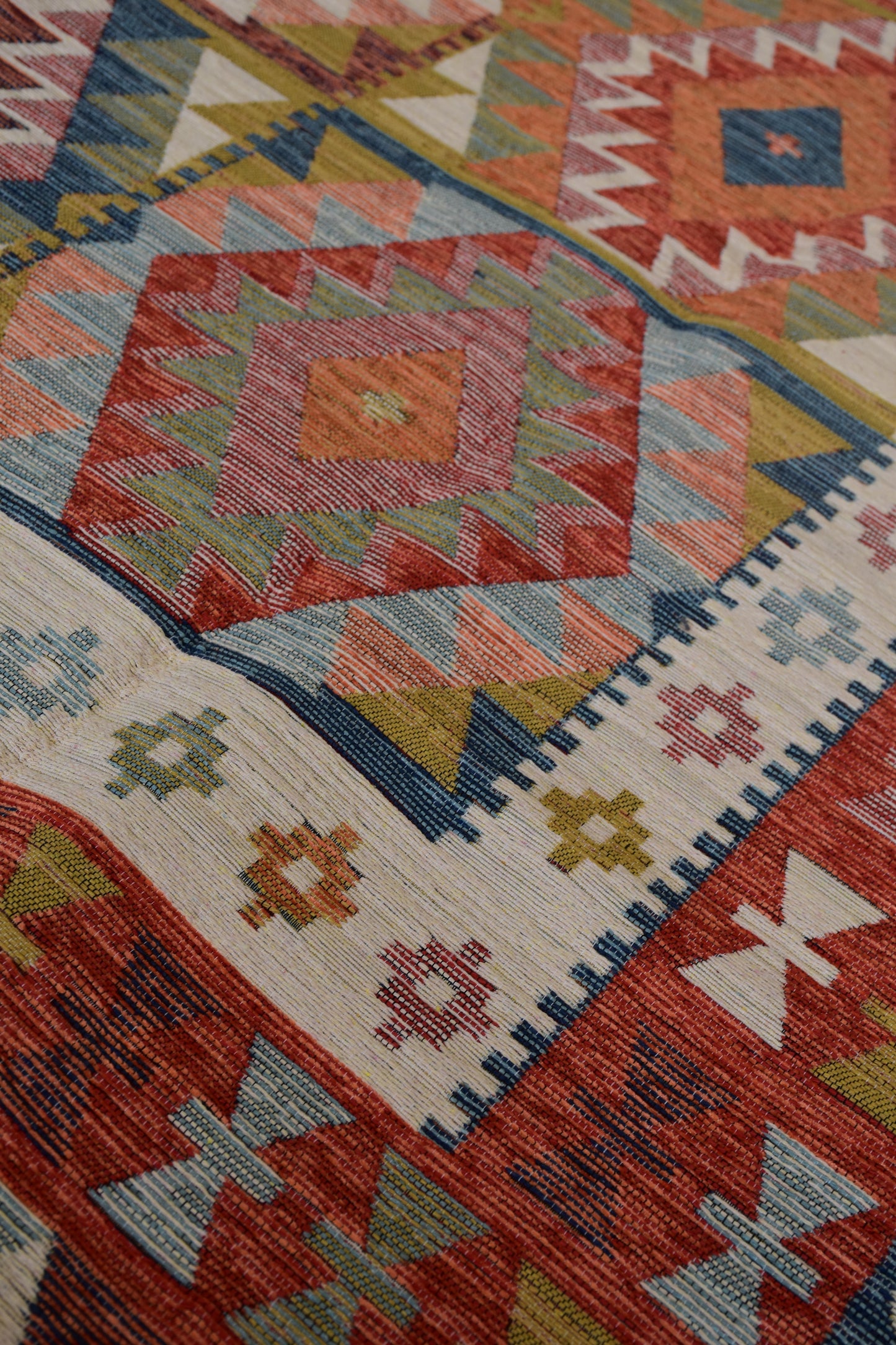 Tapis Byzance Athène Orange - Ma boutique