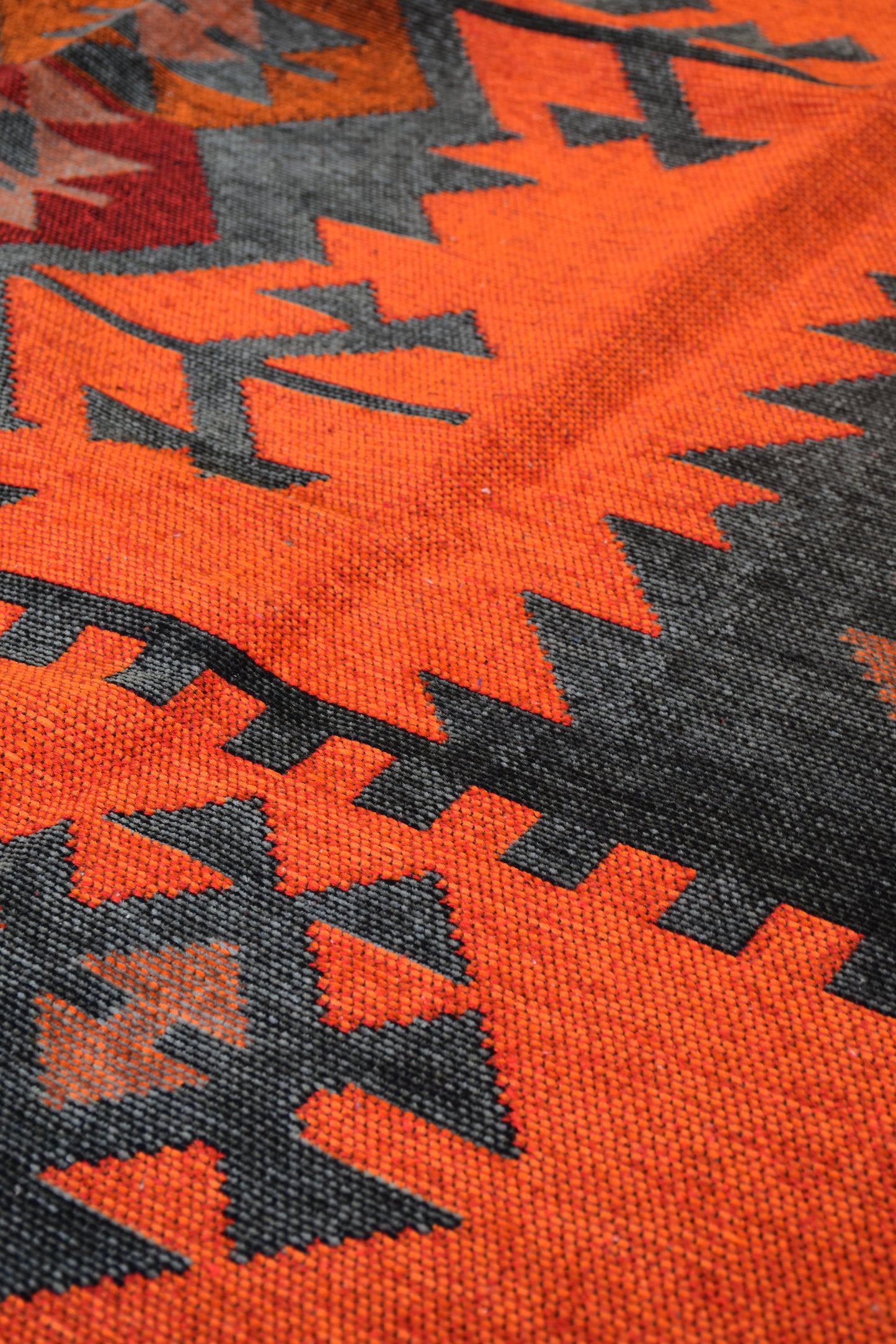 Tapis Les Ottomans Orange Gris Lien - Ma boutique