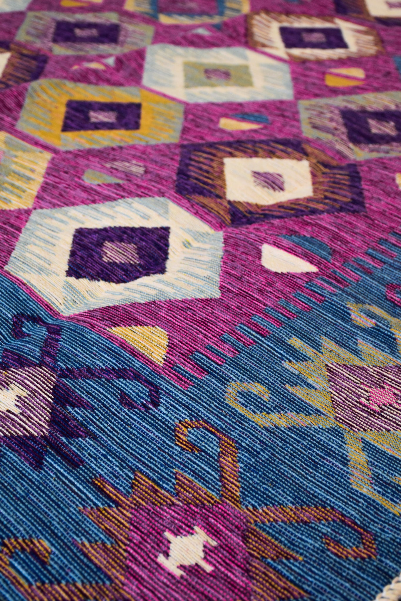 Tapis Byzance Moon Fuchsia - Ma boutique