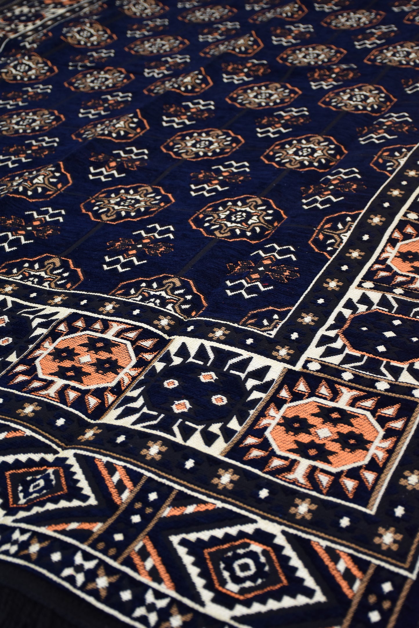 Tapis Orient Express Bleu nuit - Ma boutique