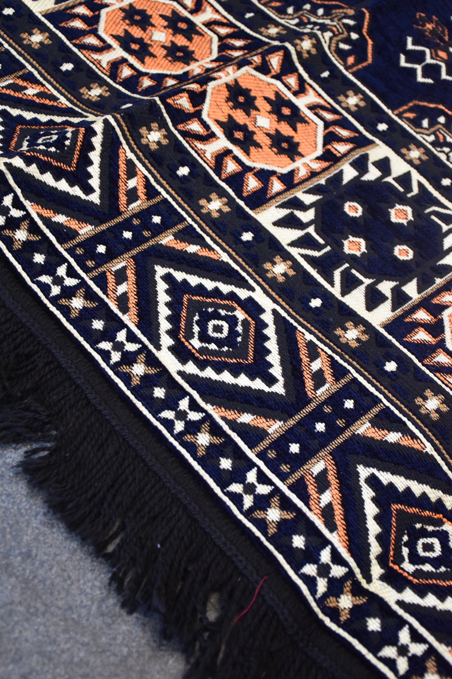 Tapis Orient Express Bleu nuit - Ma boutique