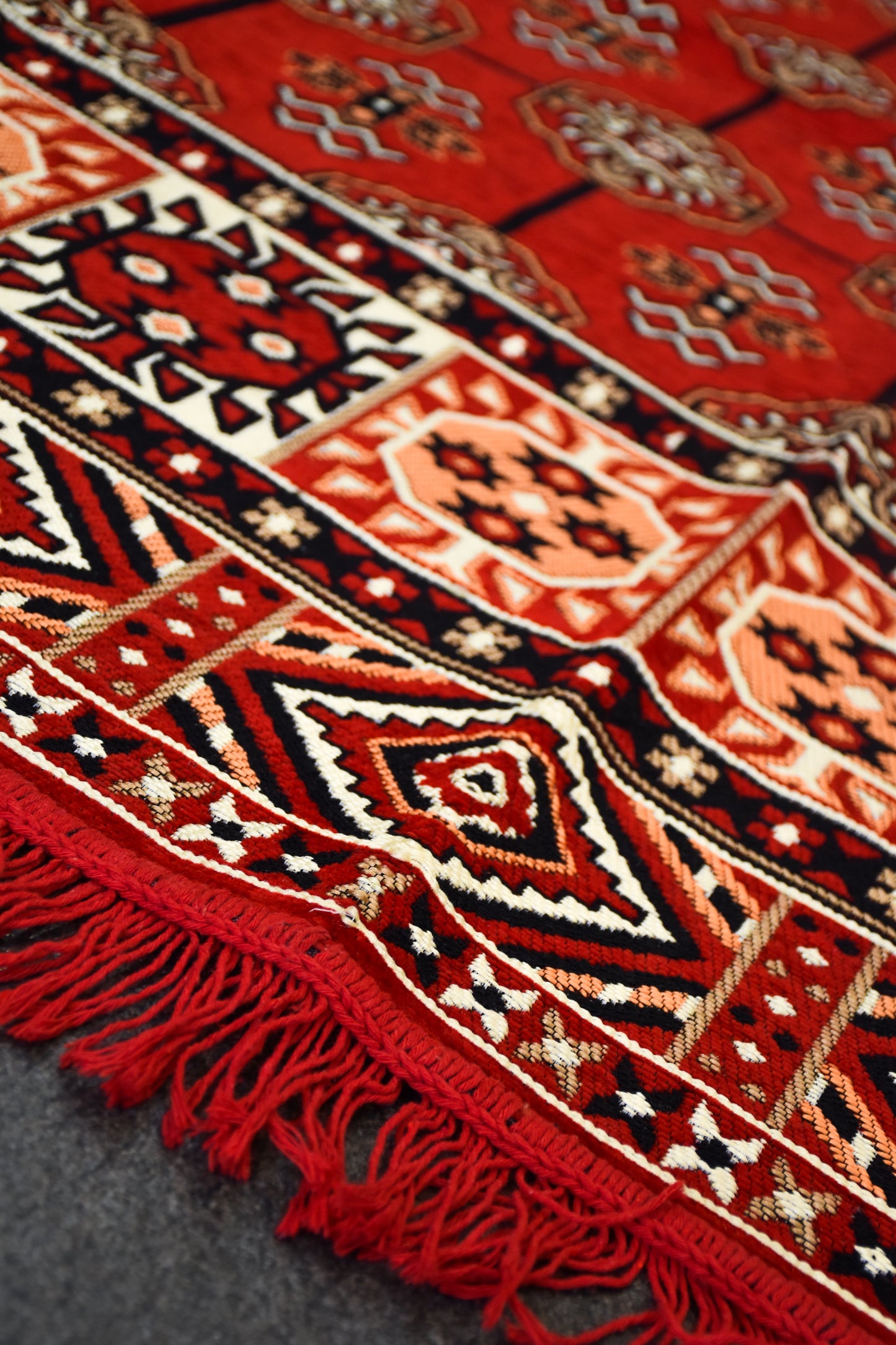 Tapis style Orient Express Rouge - Ma boutique