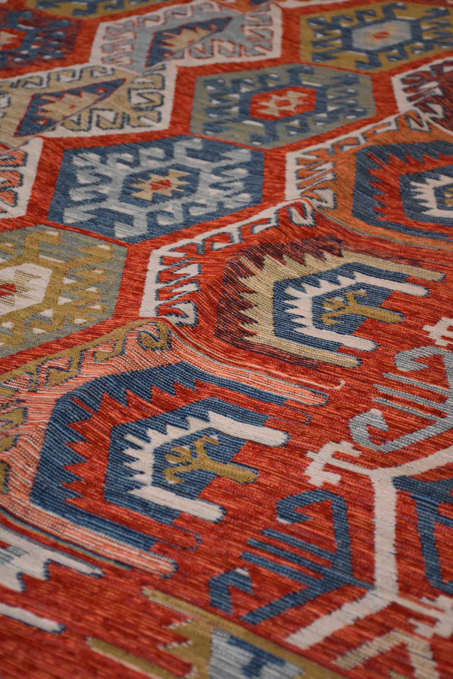 Tapis Byzance Oasis Orange - Ma boutique