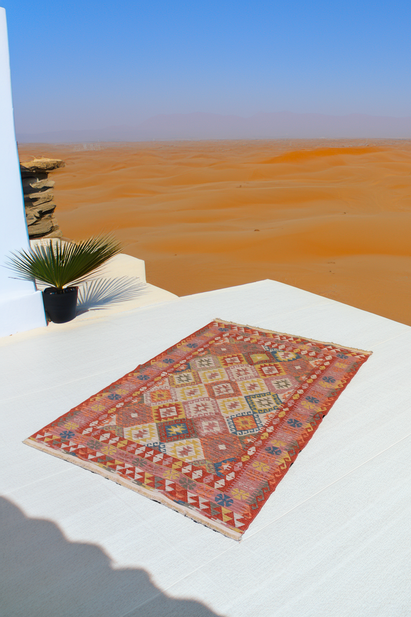 Tapis Byzance Rose de Damas - Ma boutique