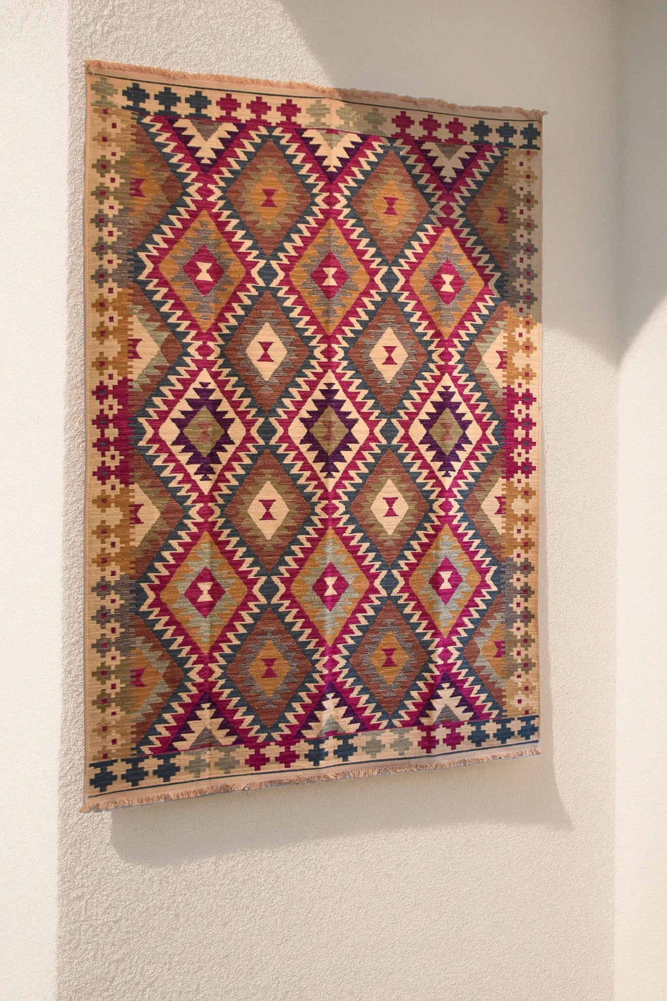 Tapis Byzance Kéops Fuchsia - Ma boutique