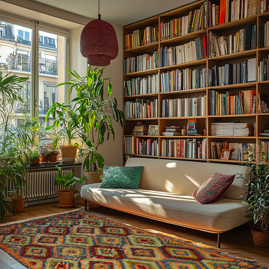 Tapis Les Ottomans Losanges Anis - Ma boutique