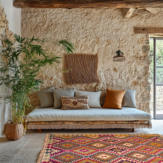 Tapis Byzance Kéops Fuchsia - Ma boutique