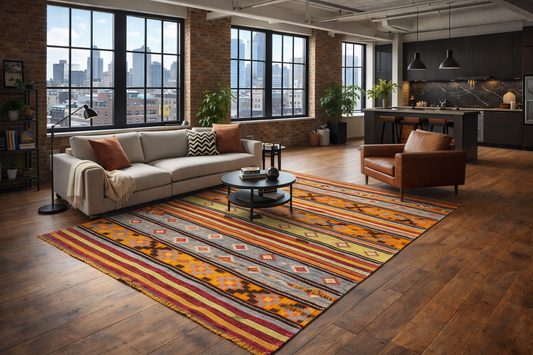 Kilim Manisa Orange