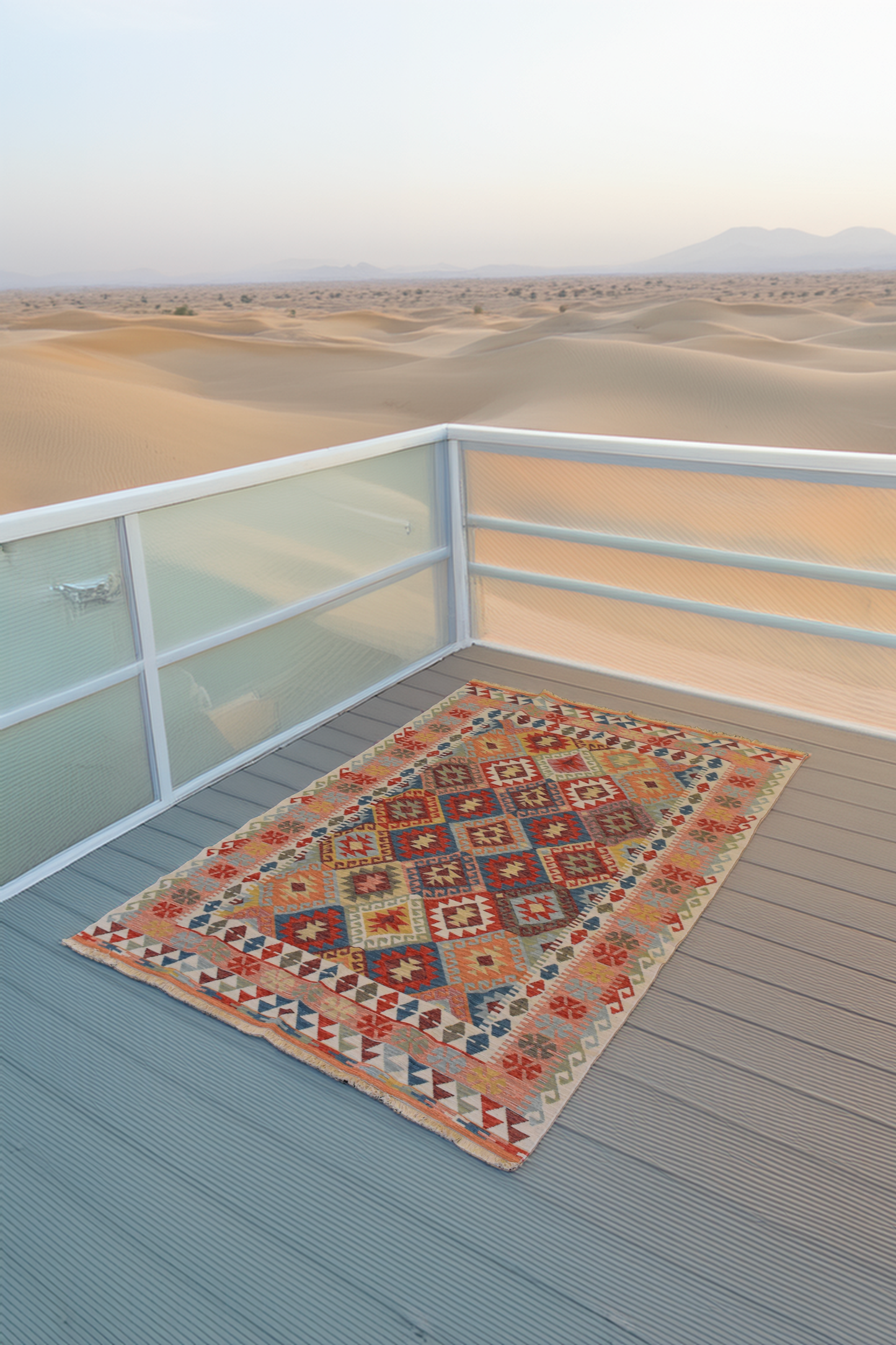 Tapis Byzance Rose de Damas - Ma boutique