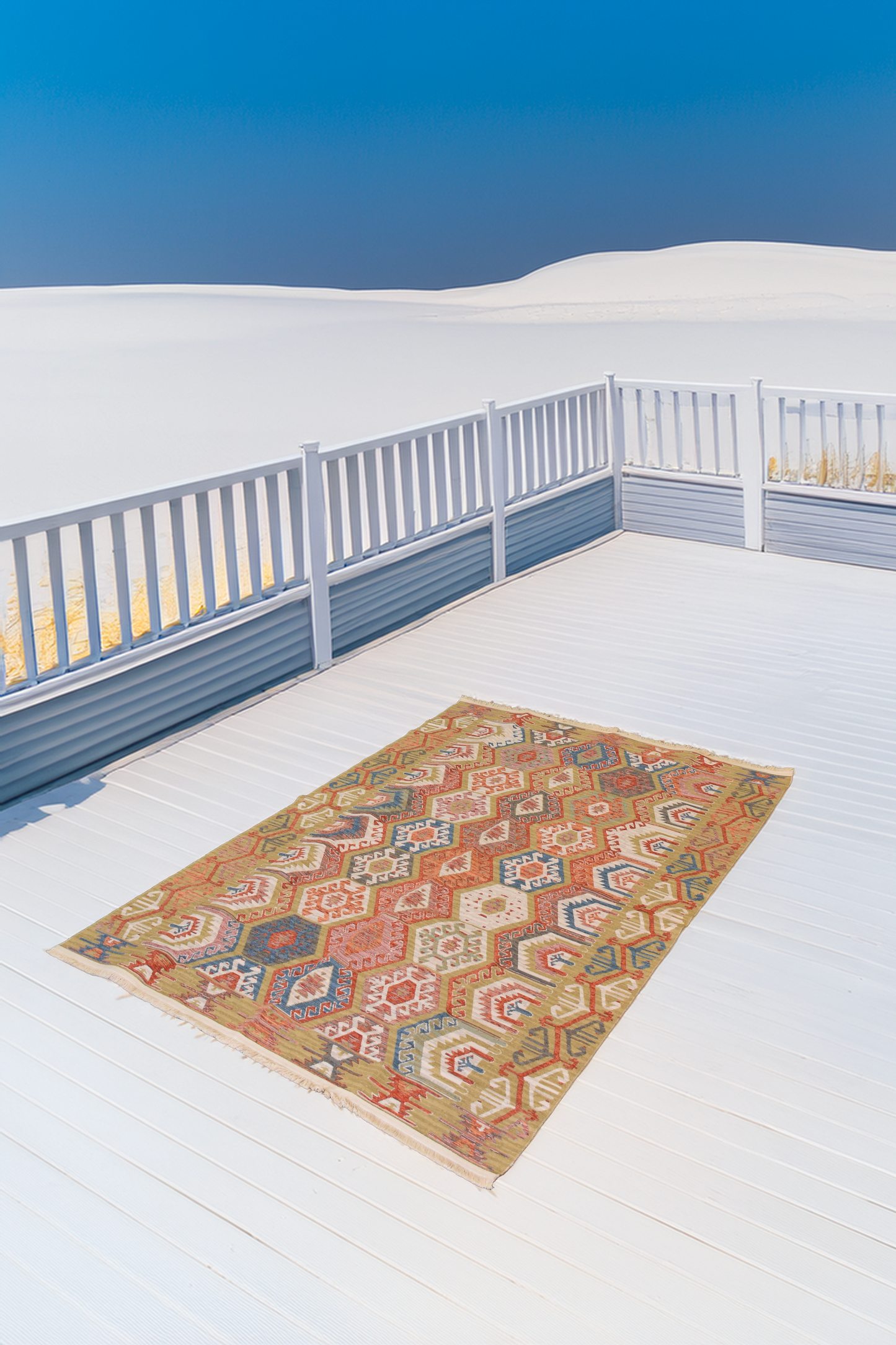 Tapis Byzance Oasis Orange - Ma boutique