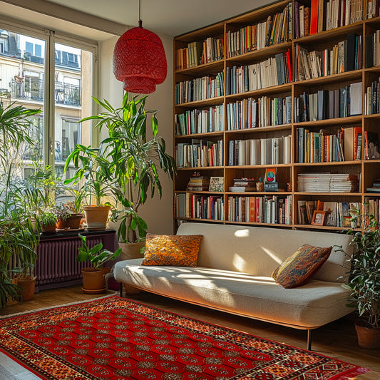 Tapis style Orient Express Rouge - Ma boutique