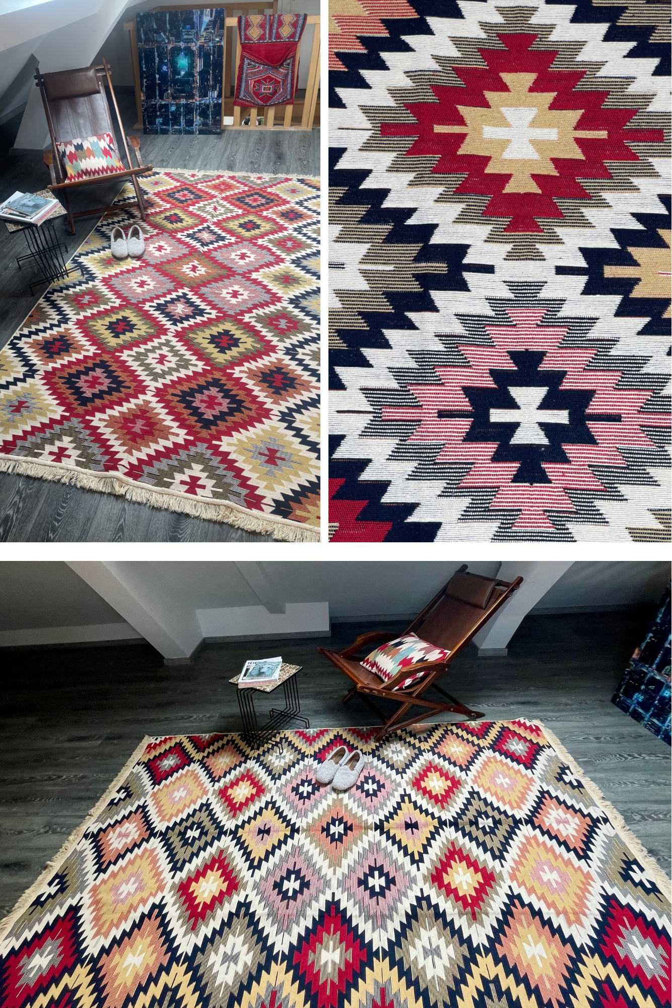 Tapis Les Méditerranéens Losanges - Ma boutique