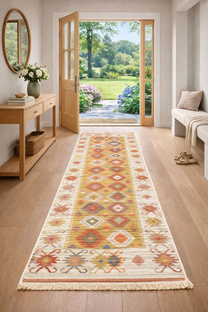 Tapis Byzance Moon Orange - Ma boutique