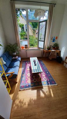 Tapis Byzance Moon Fuchsia - Ma boutique