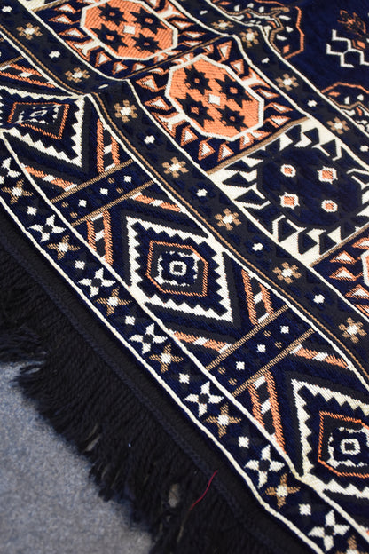 Tapis Orient Express Bleu nuit - Ma boutique
