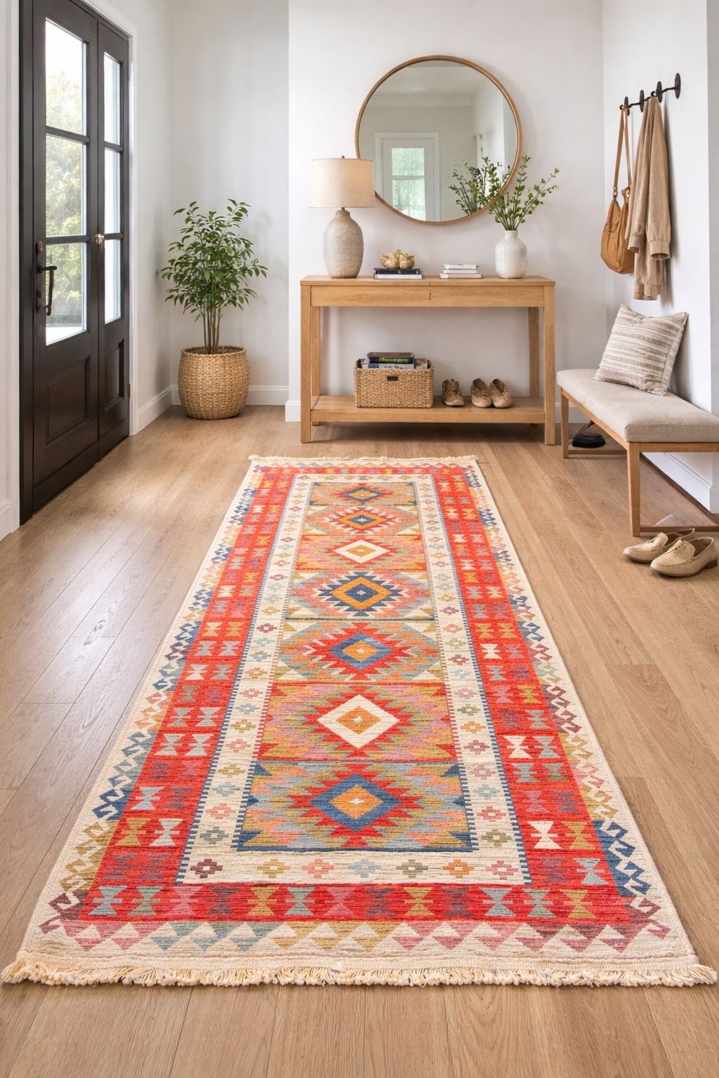 Tapis Byzance Athènes Orange - Ma boutique