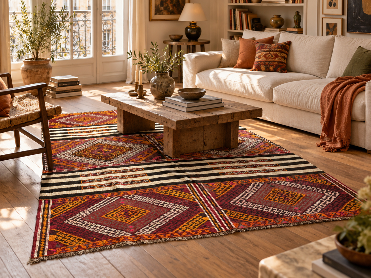 Kilim Sivas ancien 175 cm X 230 cm
