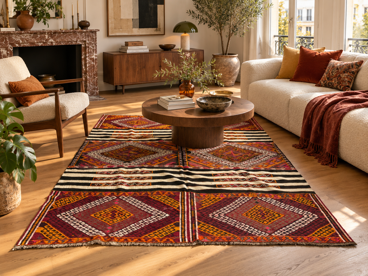 Kilim Sivas ancien 175 cm X 230 cm