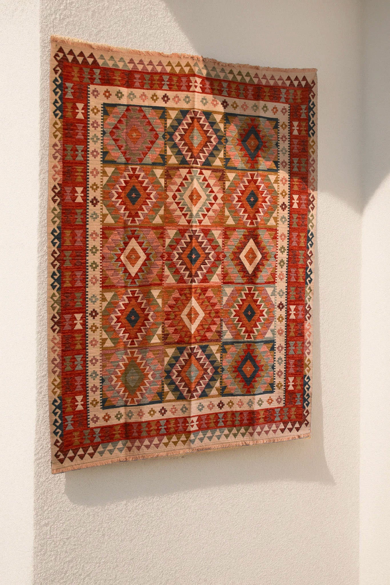 Tapis Byzance Athène Orange - Ma boutique