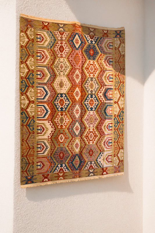Tapis Byzance Oasis Orange - Ma boutique