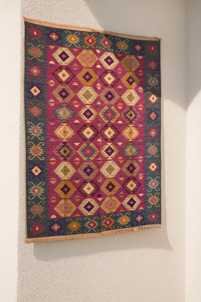 Tapis Byzance Moon Fuchsia - Ma boutique