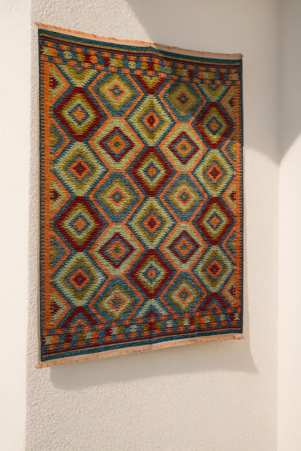 Tapis Les Ottomans Losanges Anis - Ma boutique