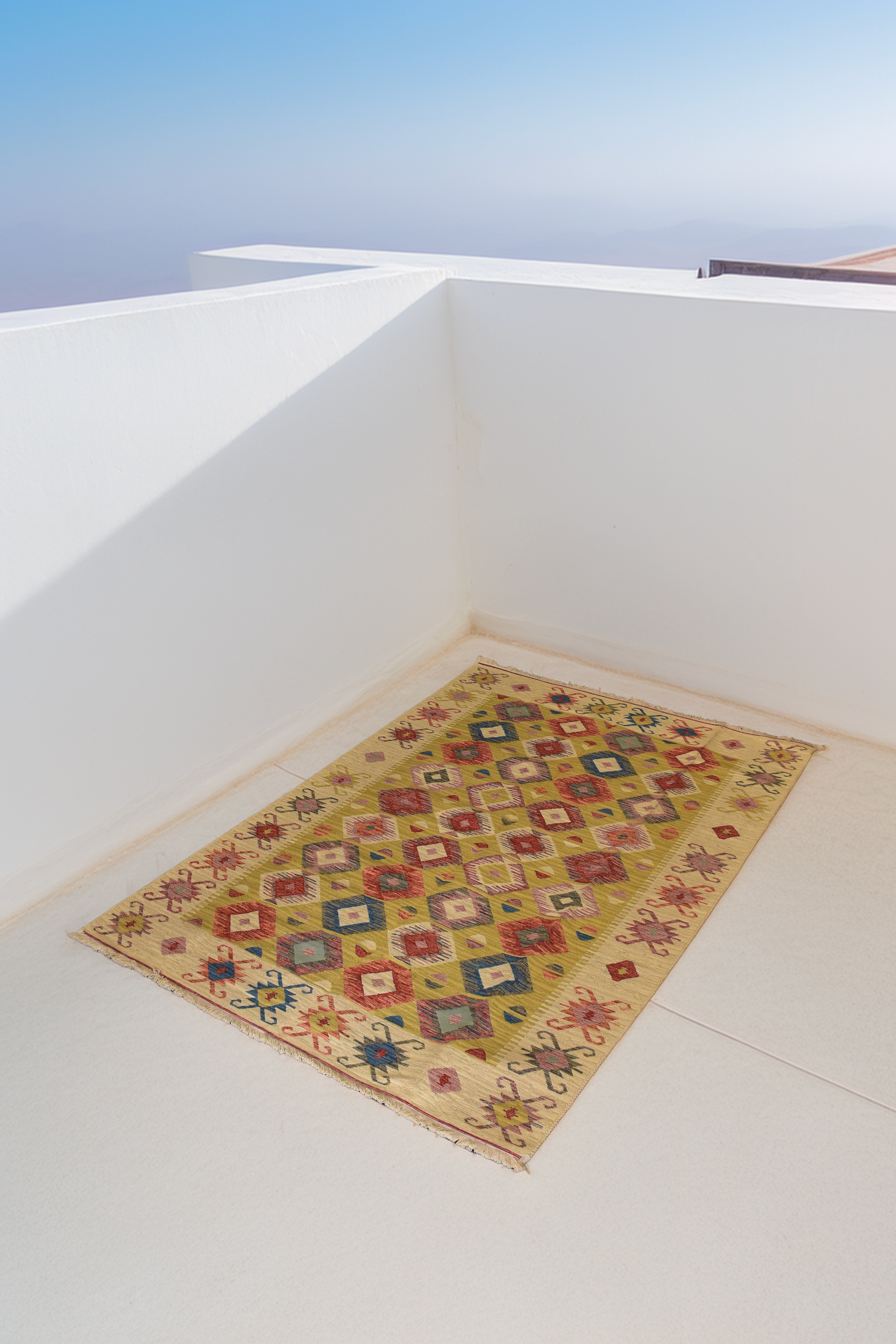 Tapis Byzance Moon Orange - Ma boutique