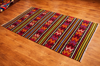 Kilim anatolien "Vagues" - Ma boutique