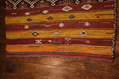 Kilim Cicim orange - Ma boutique