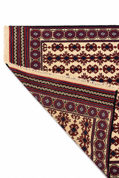 Tapis Soumak fait main – 267 × 179 cm