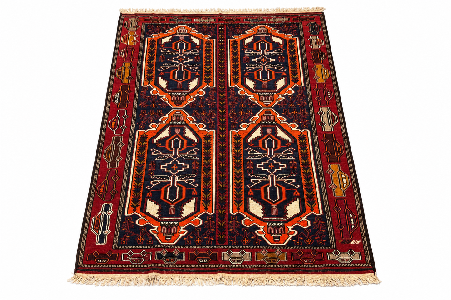 Soumak Shasavan voitures - 275 x 175 cm