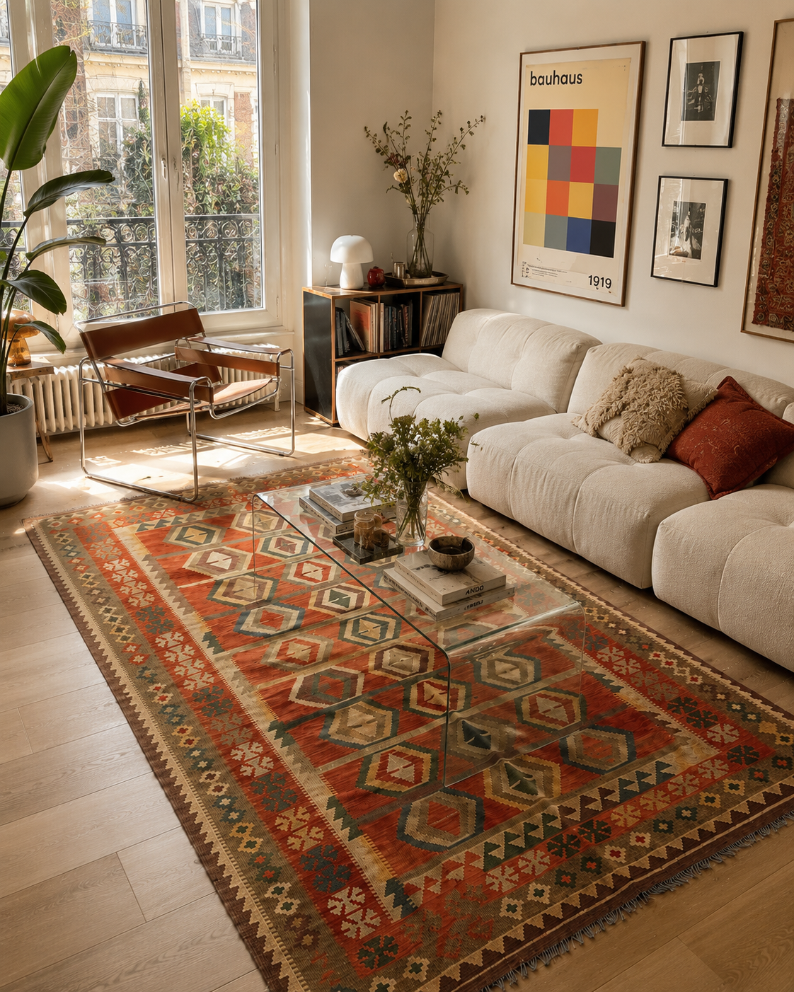 Tapis Kilim Afghan neuf