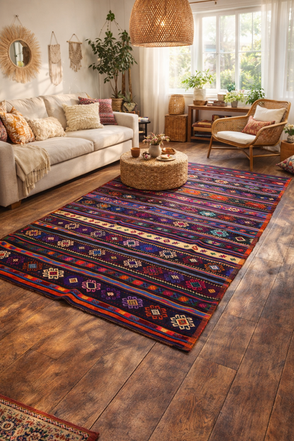 Kilim Manisa Violet