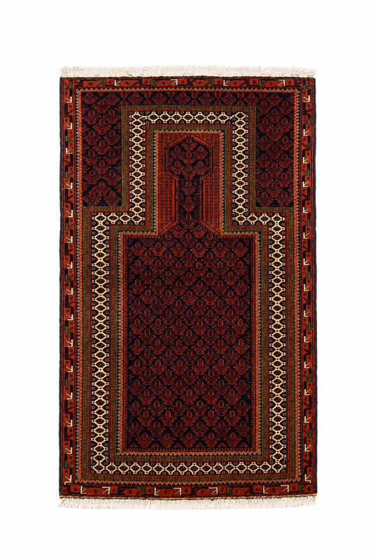 Tapis Beluch en laine – 90 × 150 cm - Ma boutique