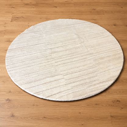 Tapis Gabbeh rond fait main – 250 cm de diamètre