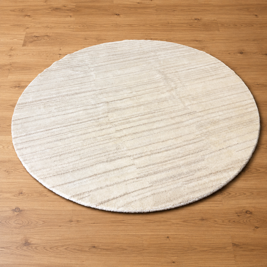 Tapis Gabbeh rond fait main – 250 cm de diamètre