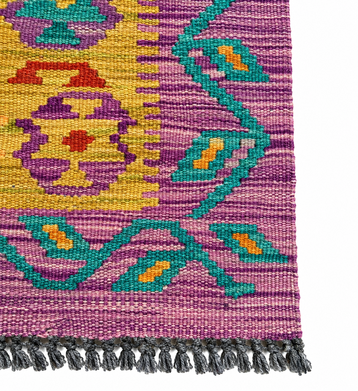 Kilim Afghan – 121 × 195 cm – Pièce unique