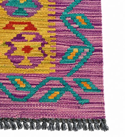 Kilim Afghan – 121 × 195 cm – Pièce unique