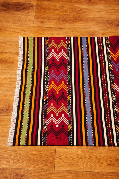 Kilim anatolien "Vagues" - Ma boutique