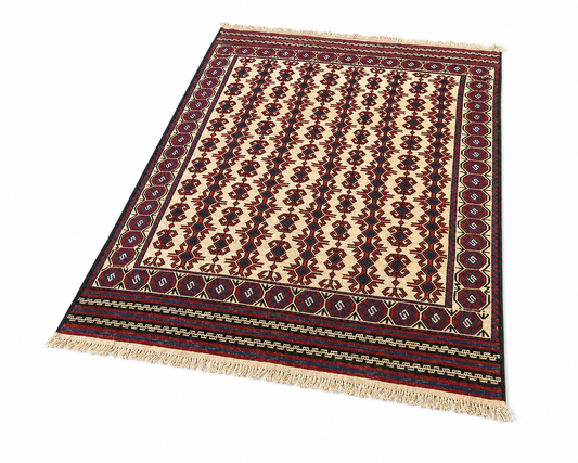 Tapis Soumak fait main – 267 × 179 cm