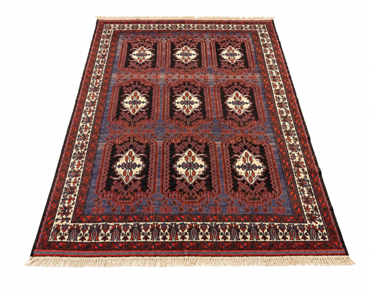 Tapis Soumak fait main – 188 × 295 cm