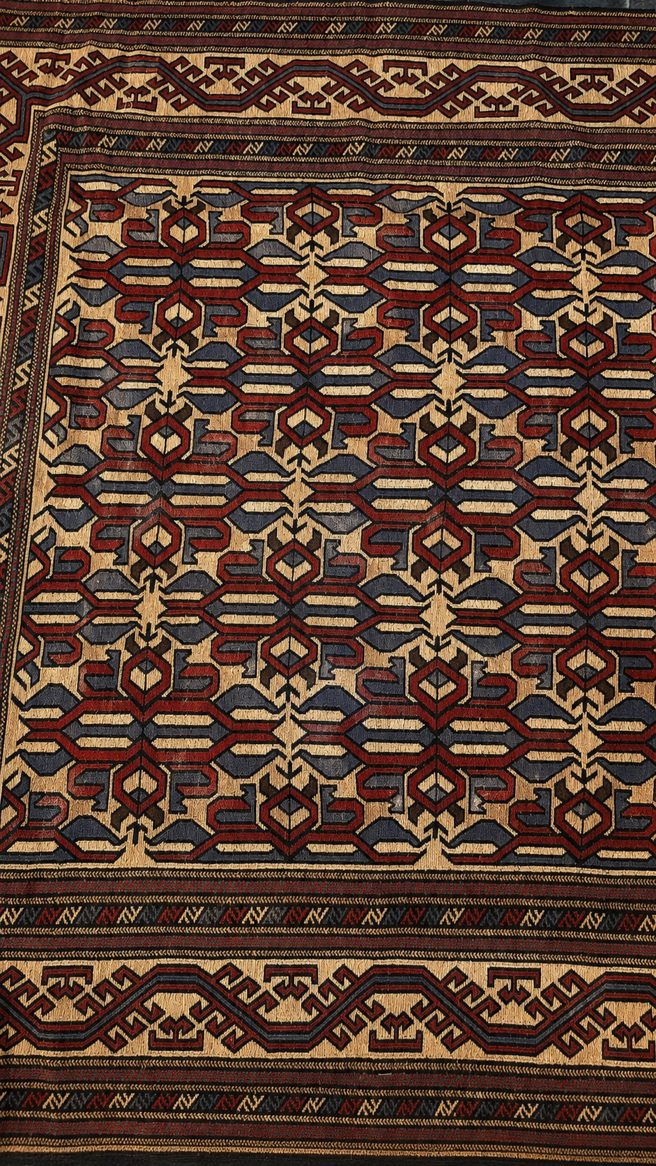Tapis Soumak fait main – 195 × 290 cm