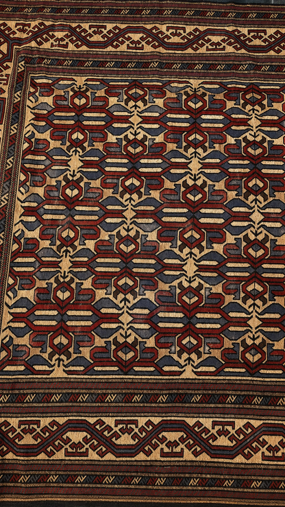 Tapis Soumak fait main – 195 × 290 cm