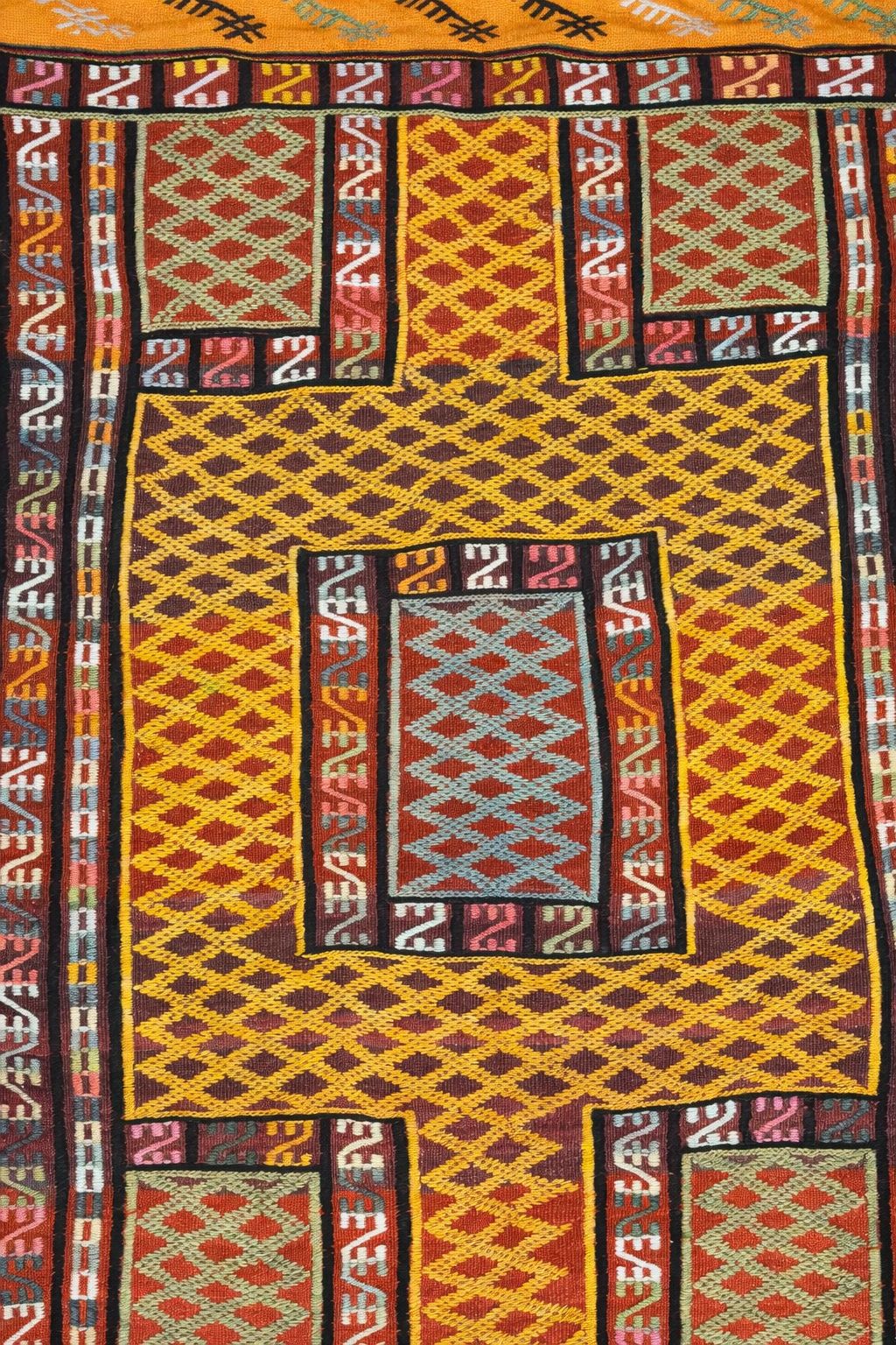 Kilim Cicim Orange