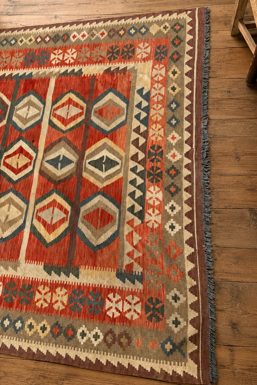Tapis Kilim Afghan neuf