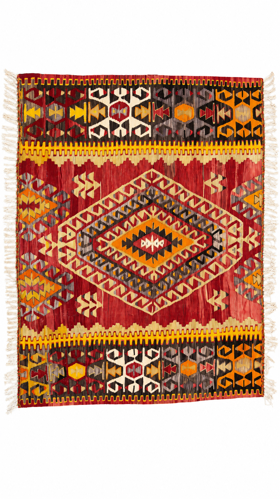 Kilim d'Anatolie – Turquie – 147 × 119 cm