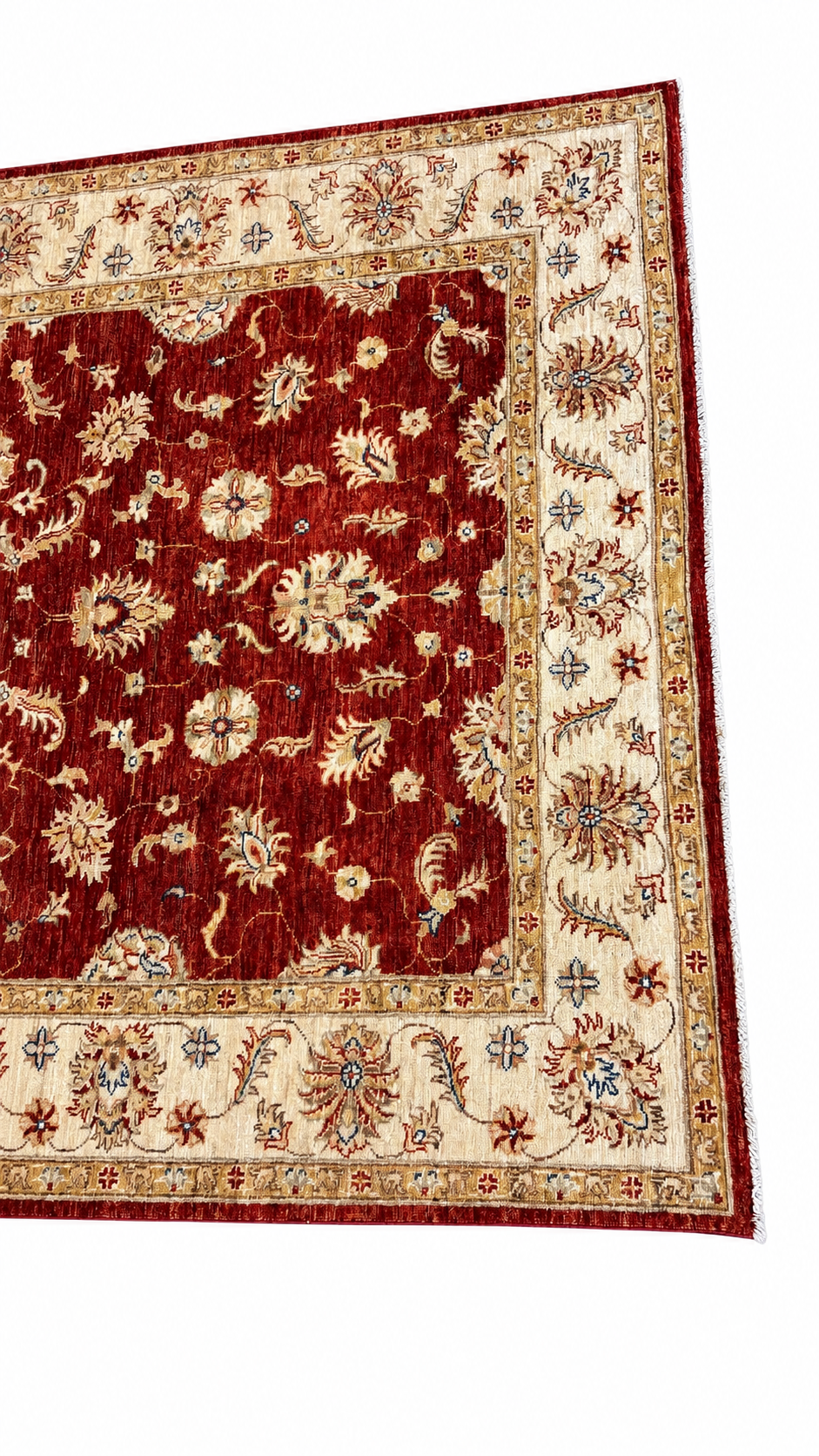 Tapis Oushak fait main en laine – 240 × 171 cm