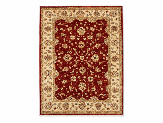 Tapis Oushak fait main en laine – 240 × 171 cm