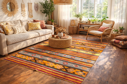 Kilim Manisa Orange