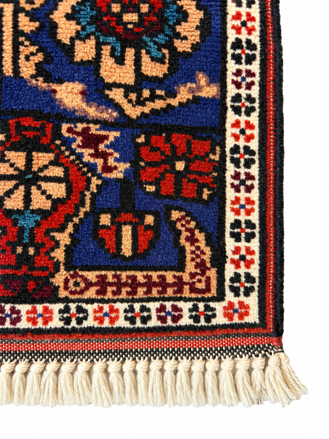 Tapis persan – 78 × 117 cm – Pièce unique
